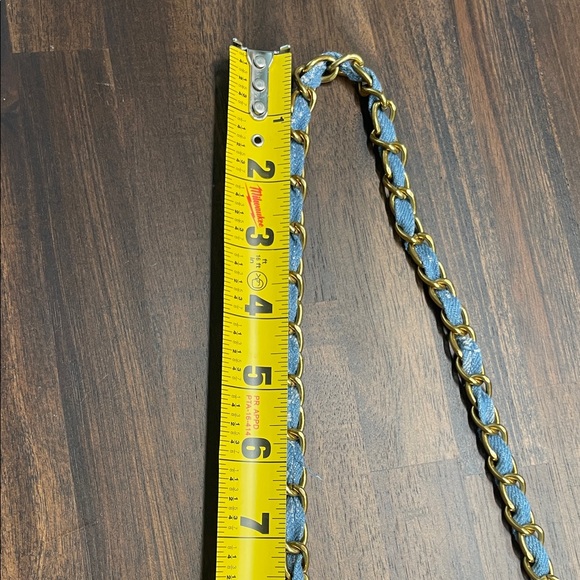 Chanel Beaute Makeup Denim Blue Crossbody Pouch Bag - Picture 13 of 16